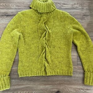 Cable Turtleneck Sweater David Brooks